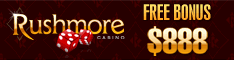 Rushmore Online Casino - Get $888 Free Bonus