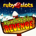 Ruby Slots│Christmas│ $50 Free Chip │15 Free Spins Rudolph