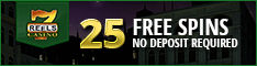 25 Free Spins for new players!