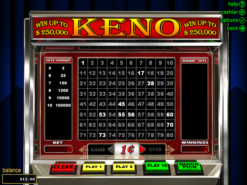 Casino-Keno